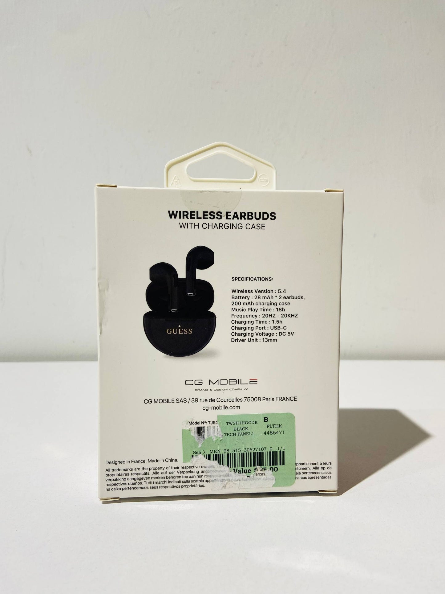 Guess wireless Earbuds with charging case