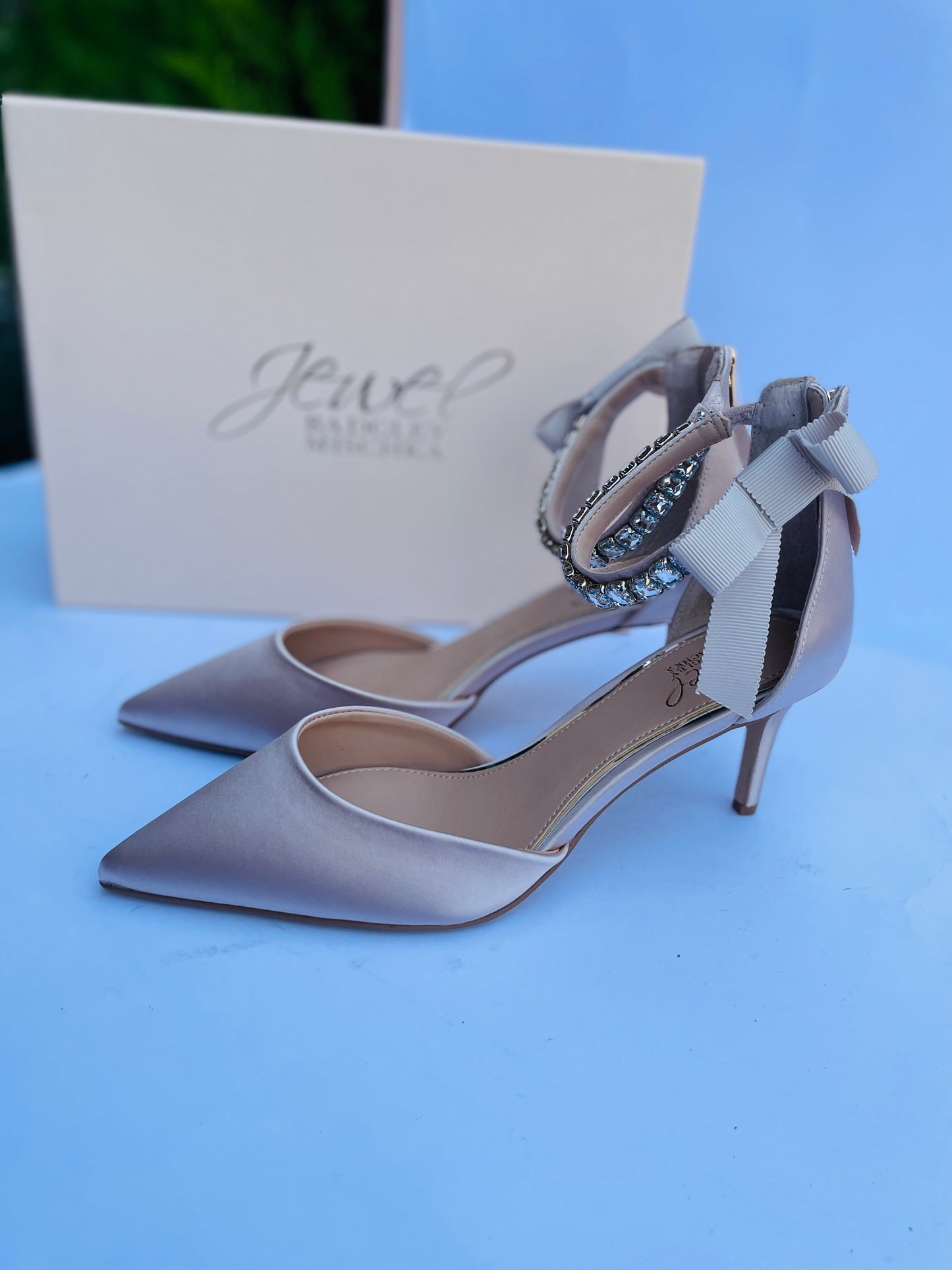 Jewel heels shoes