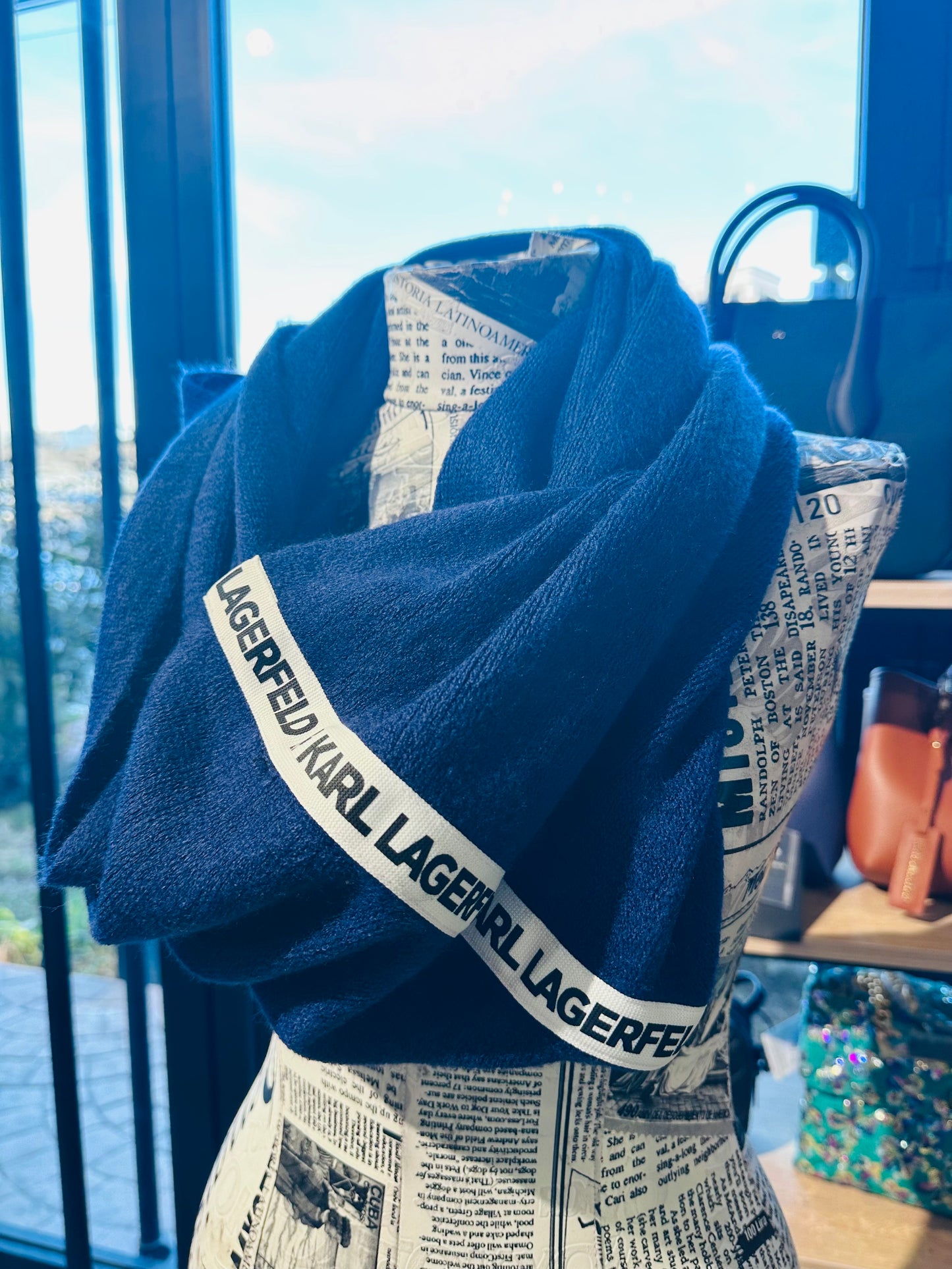 karl lagerfeld scarf