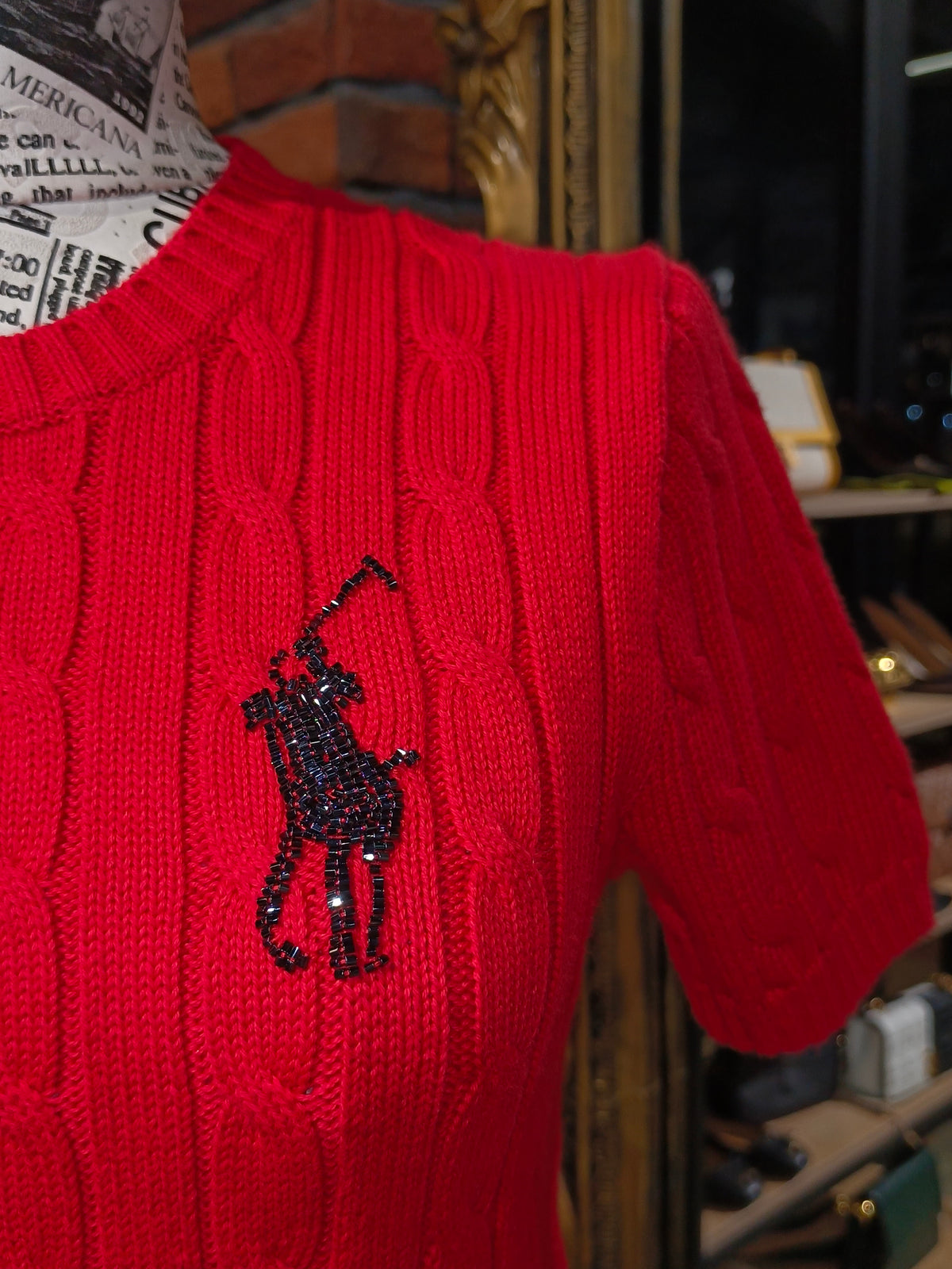 Ralph Lauren short sleeve sweater xsmall