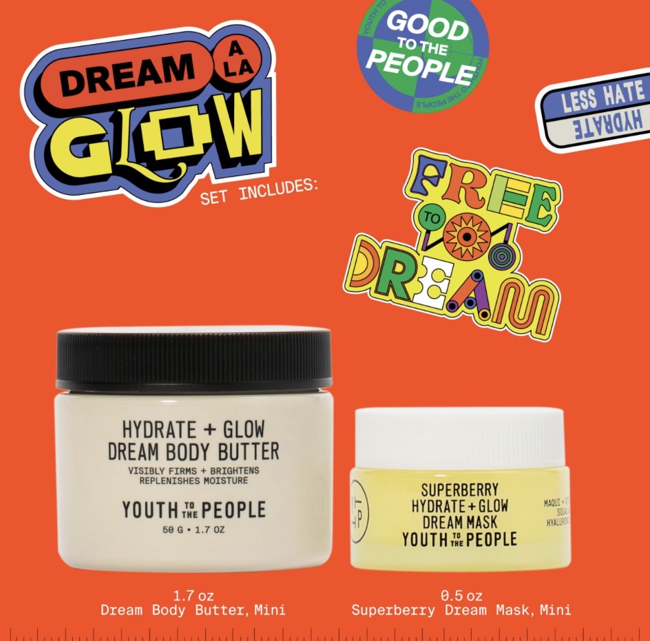 Youth to the People Dream Glow Kit set