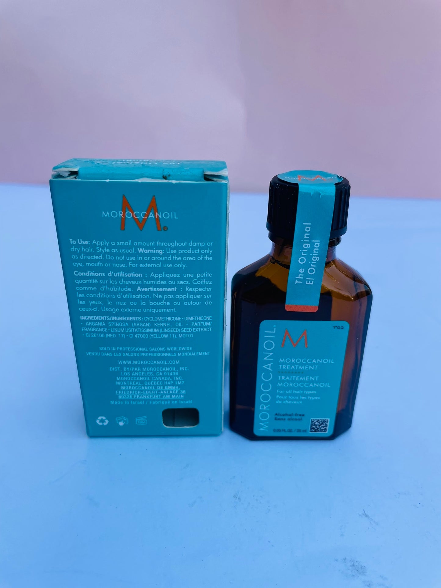 Moroccanoil hair treatment oil