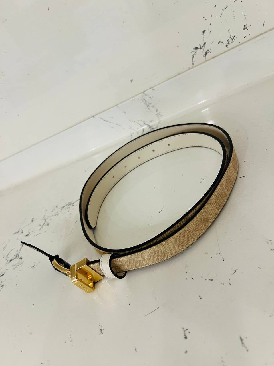 Coach belt one size
