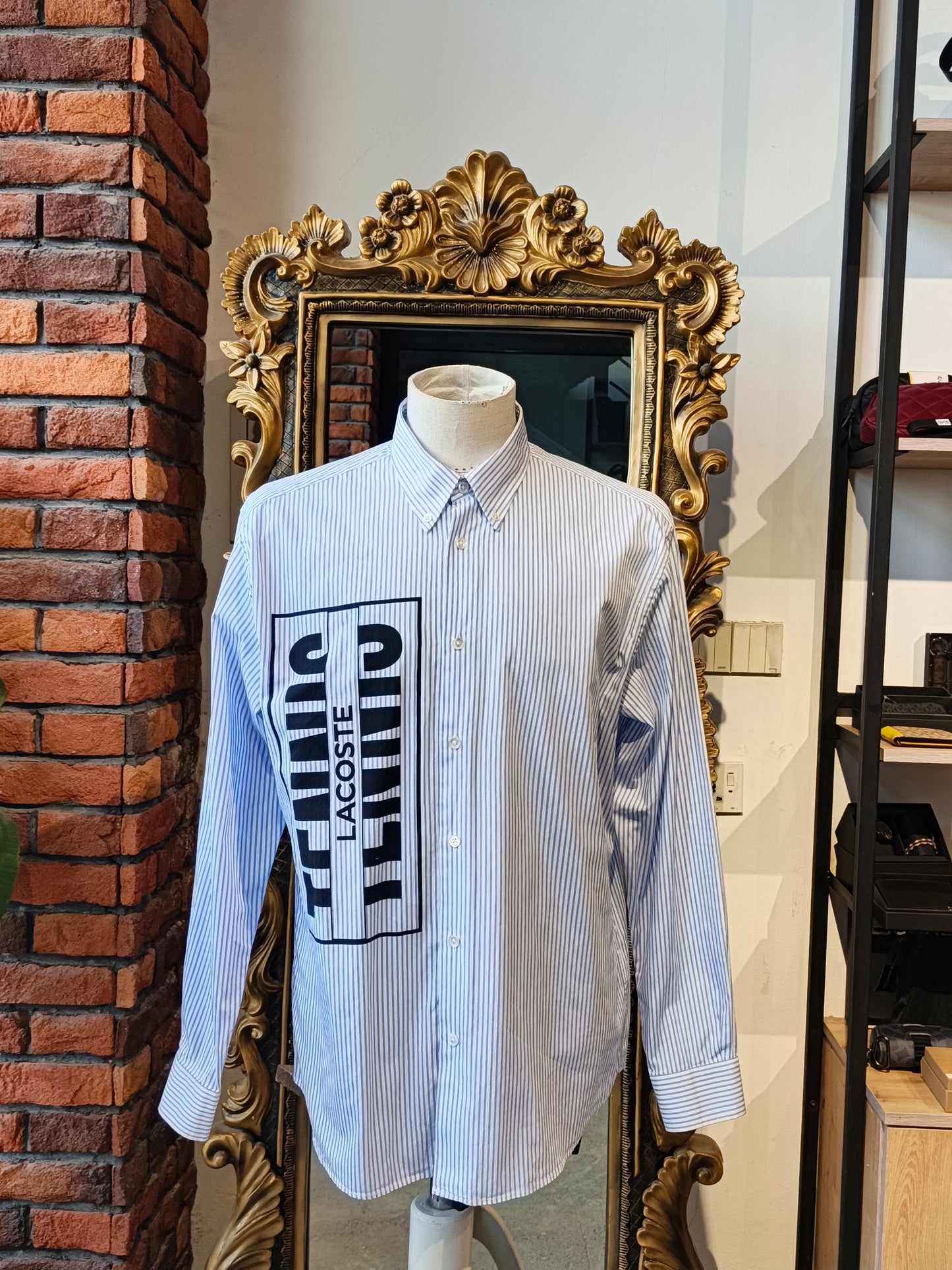 Lacoste blouse size medium