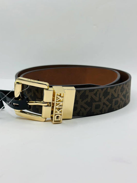 Dkny reversible belt