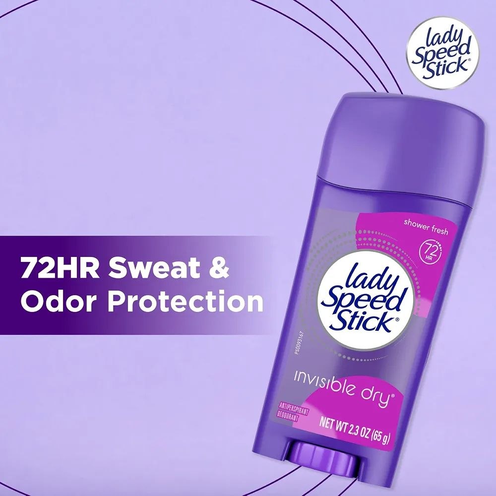 Lady speed stick deodorant 2.3 0z (65g)