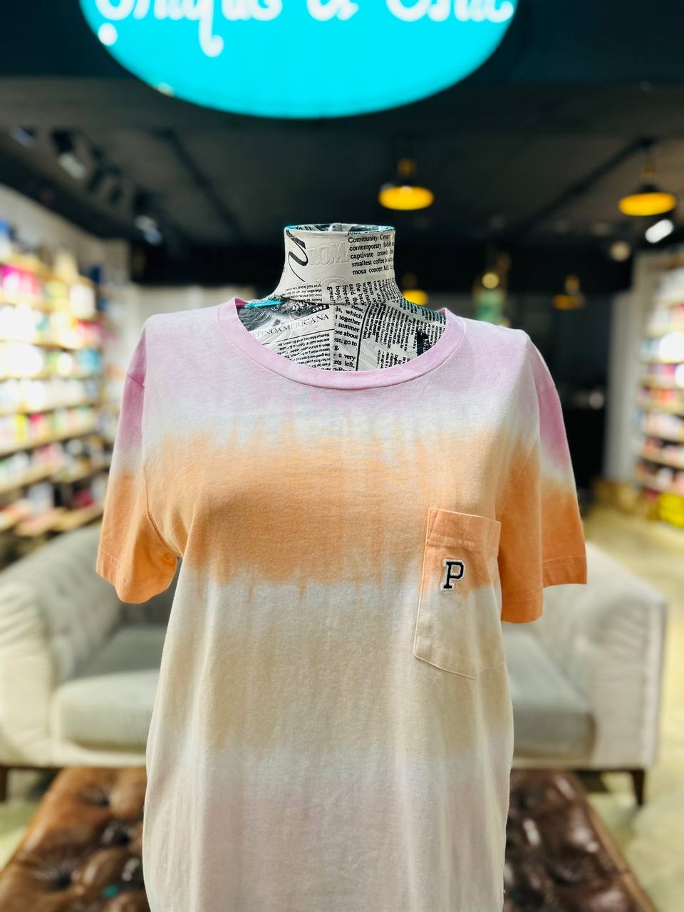 Pink shirt