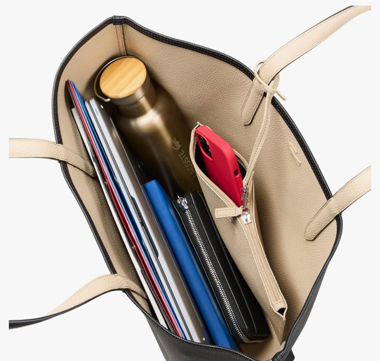 Lacoste women's reversible tote bag