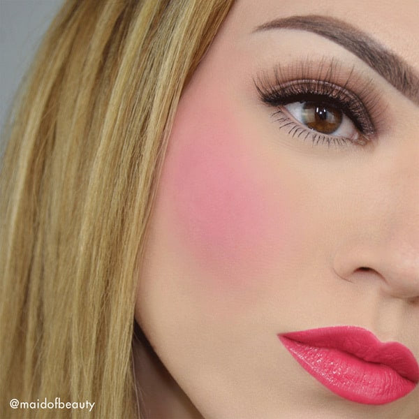 Milani Cheek Kiss Cream Blush in the shade Blushing Berry