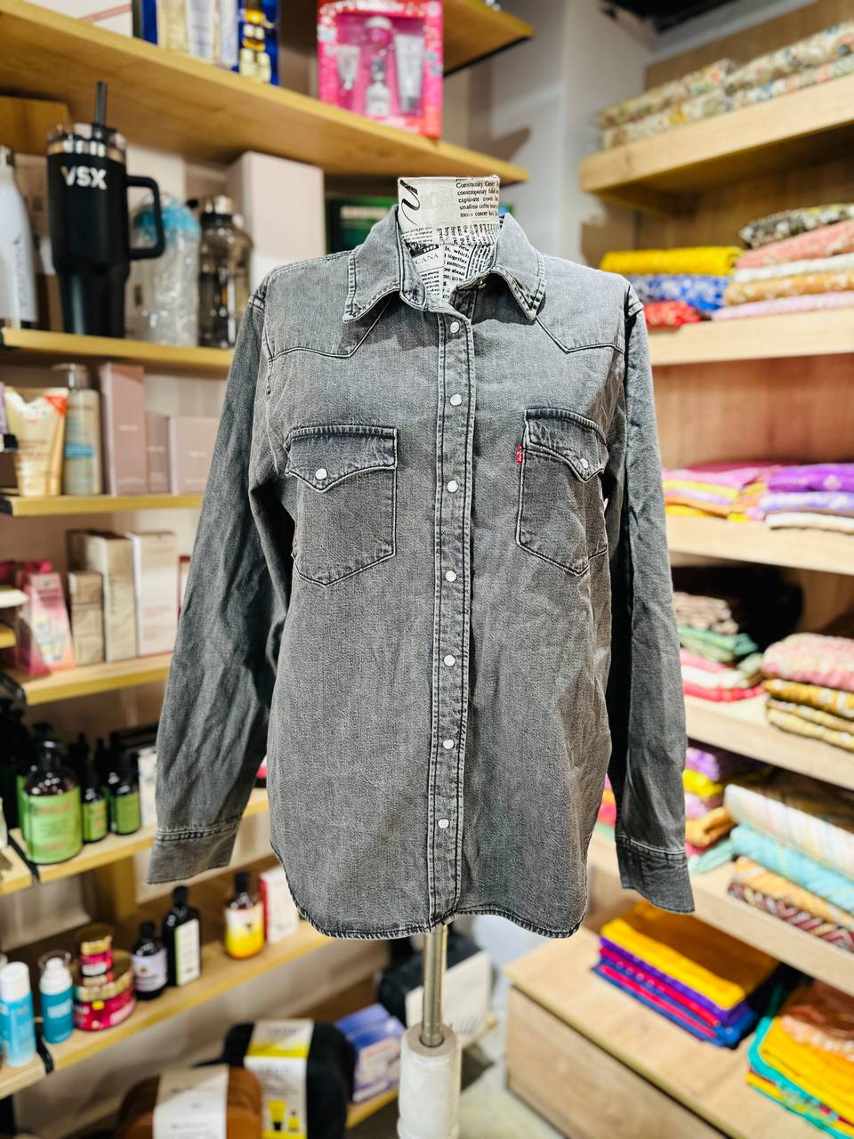 Lives denim blouse