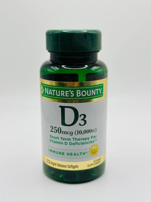 Natures bounty vitamin D3