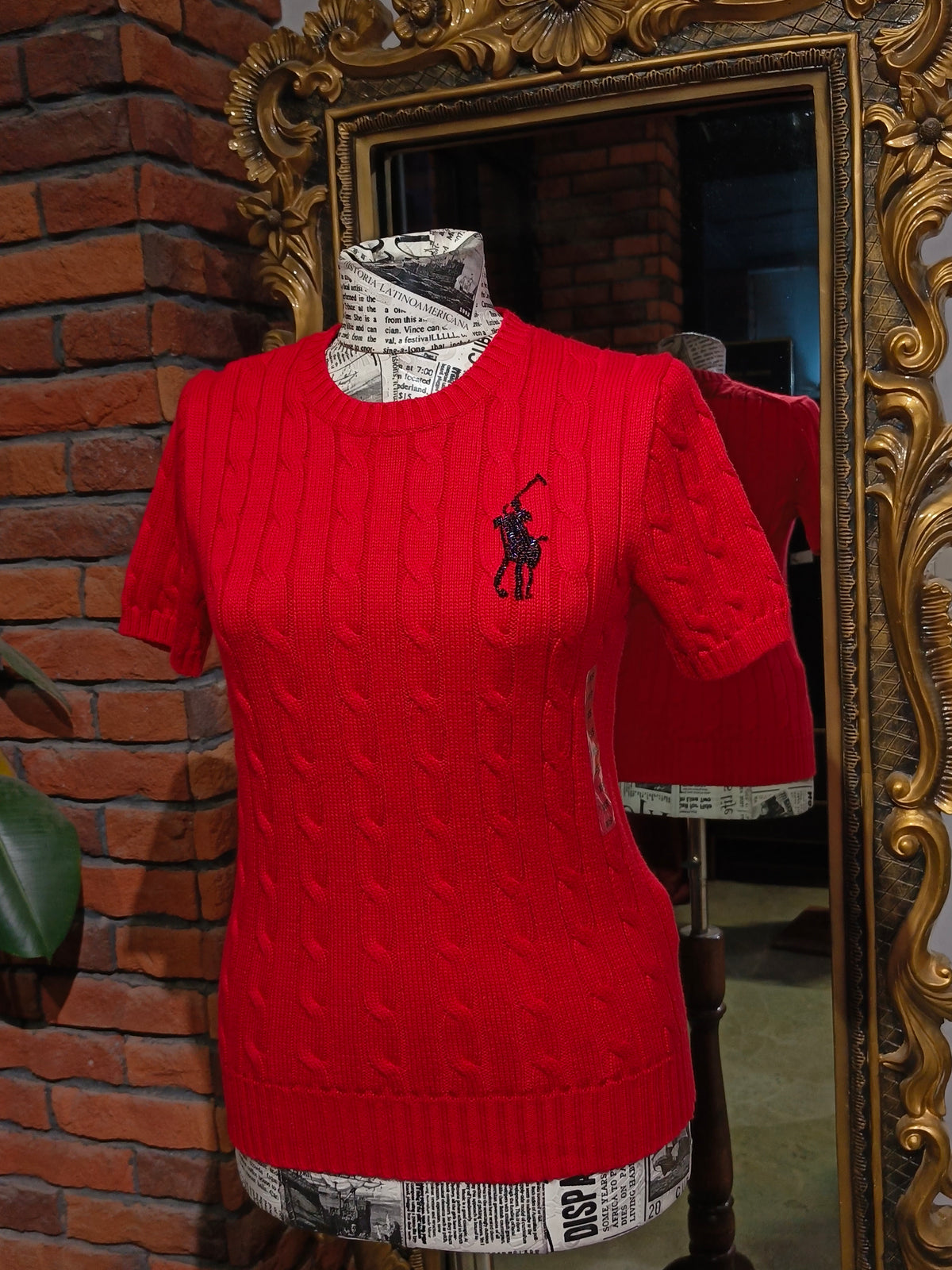 Ralph Lauren short sleeve sweater xsmall