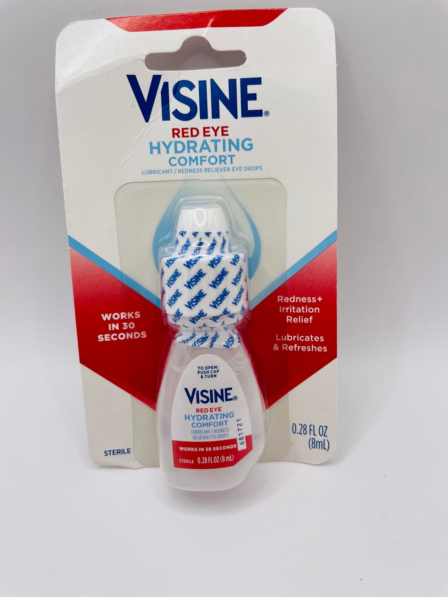 Visine eye hydration comfort