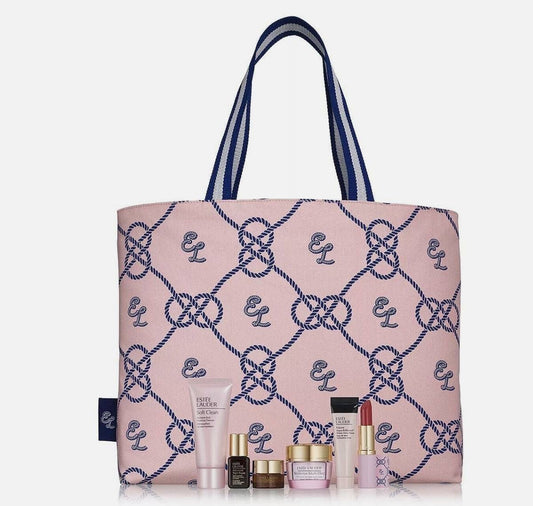 estee lauder set with tote bag