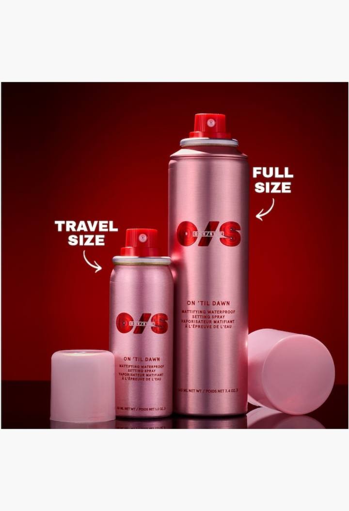 One size  by Patrick Starrr On 'Til Dawn Mattifying Waterproof Setting Spray Big & Bitty Duo