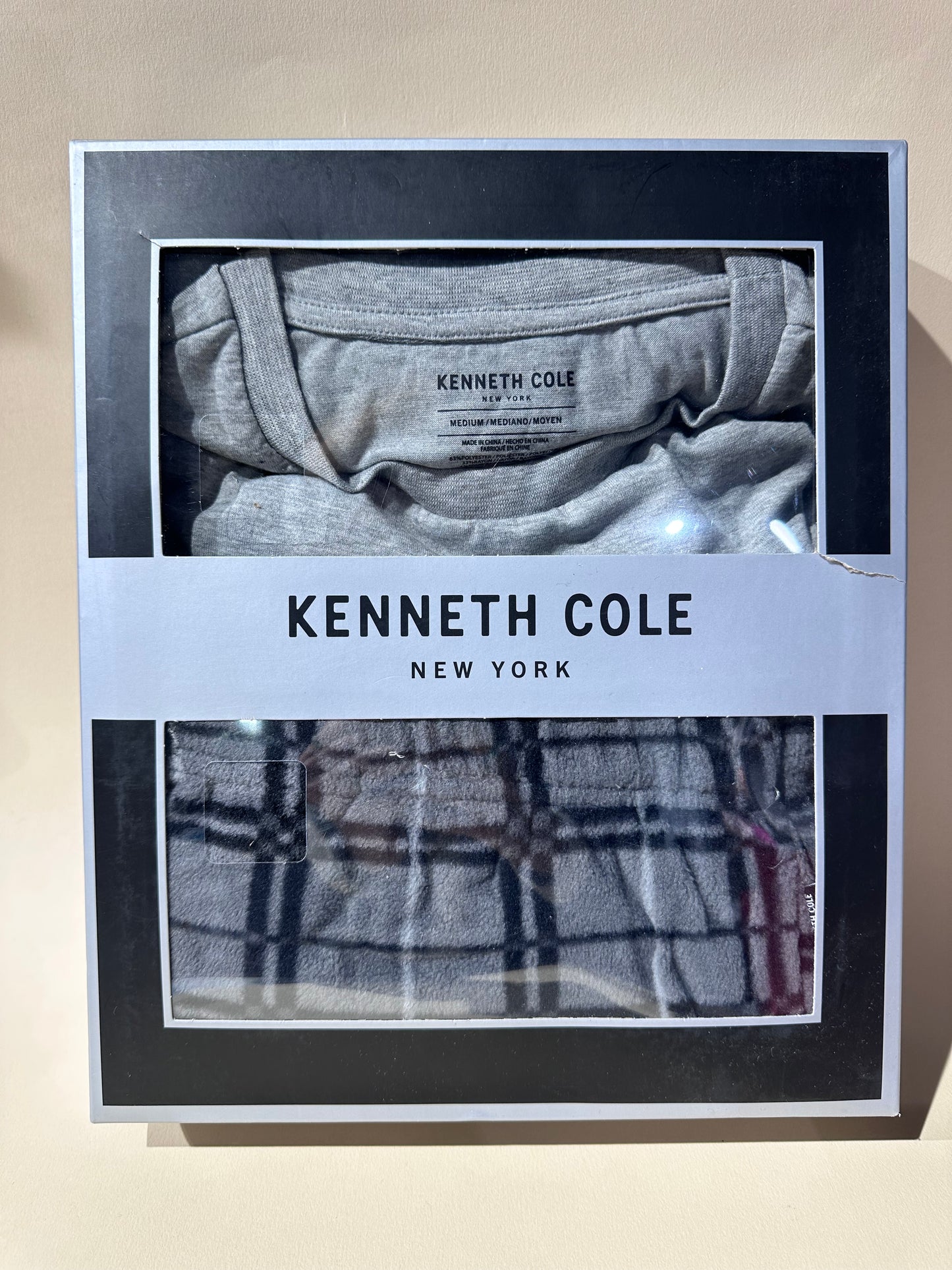 Kenneth cole pajama set size medium