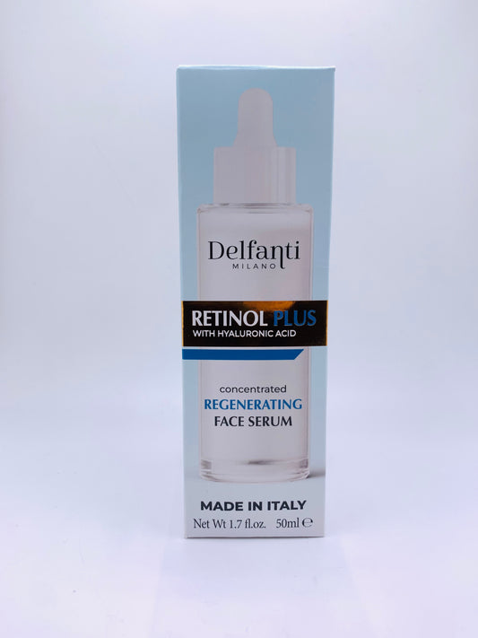 Delfanti retinol plus with hyaluronic acid face serum