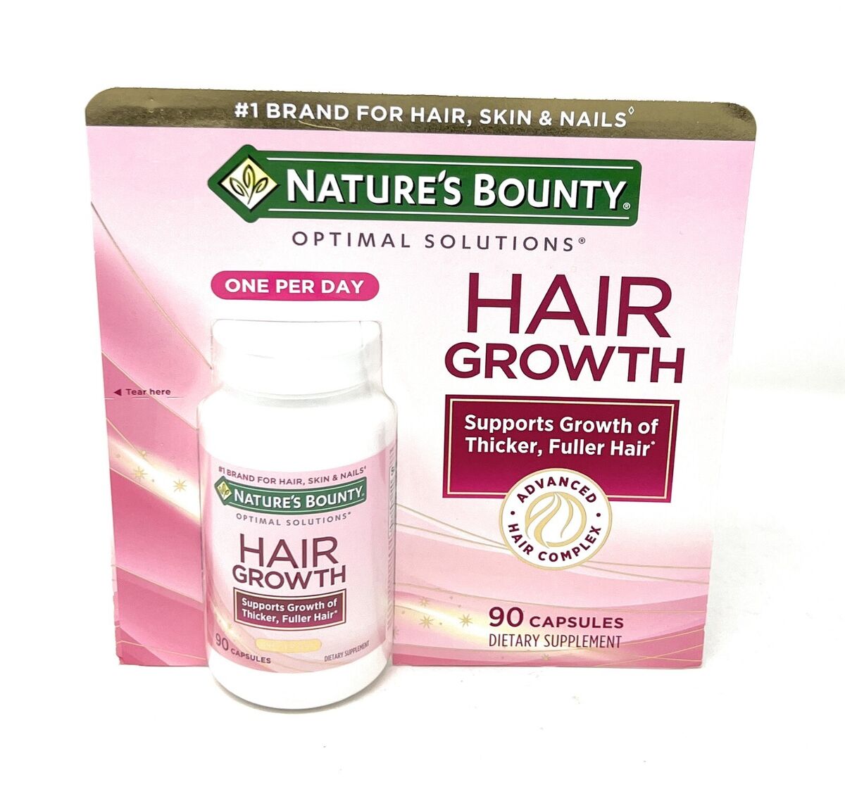 Nature bounty hair growth 90 capsules