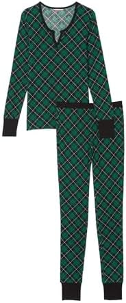 Victoria secret green pajama set