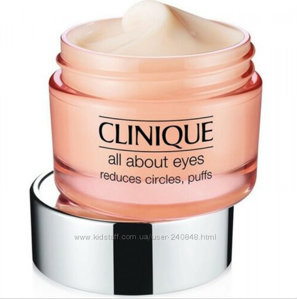 Clinique all about eyes reduce circles ,puffs