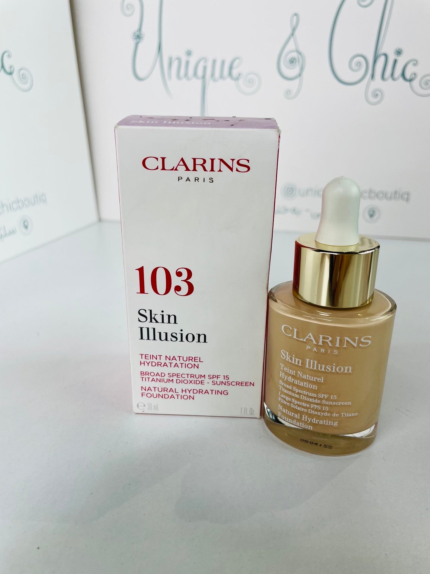 Clarins foundation