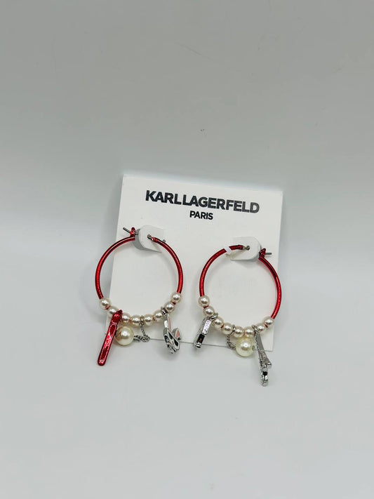 karl lagerfeld earrings