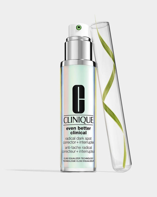 Clinique Even Better Clinical Radical Dark Spot Corrector + Interrupter, a clinical-strength face serum