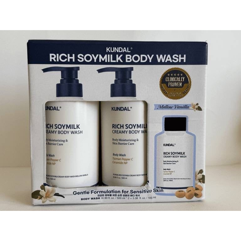 KUNDAL Rich SoyMilk Body wash set