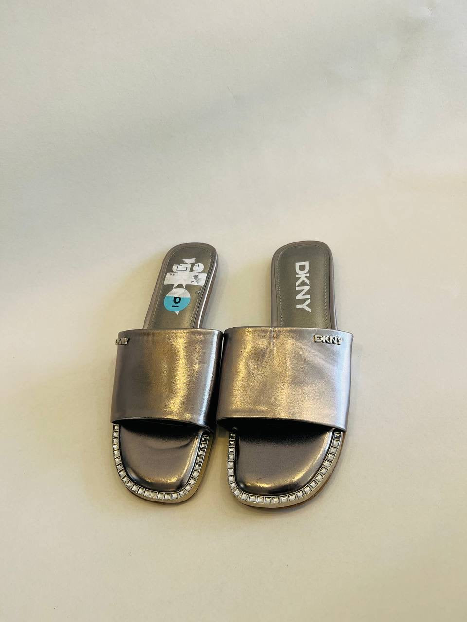 Dkny sandal silver size 36.5