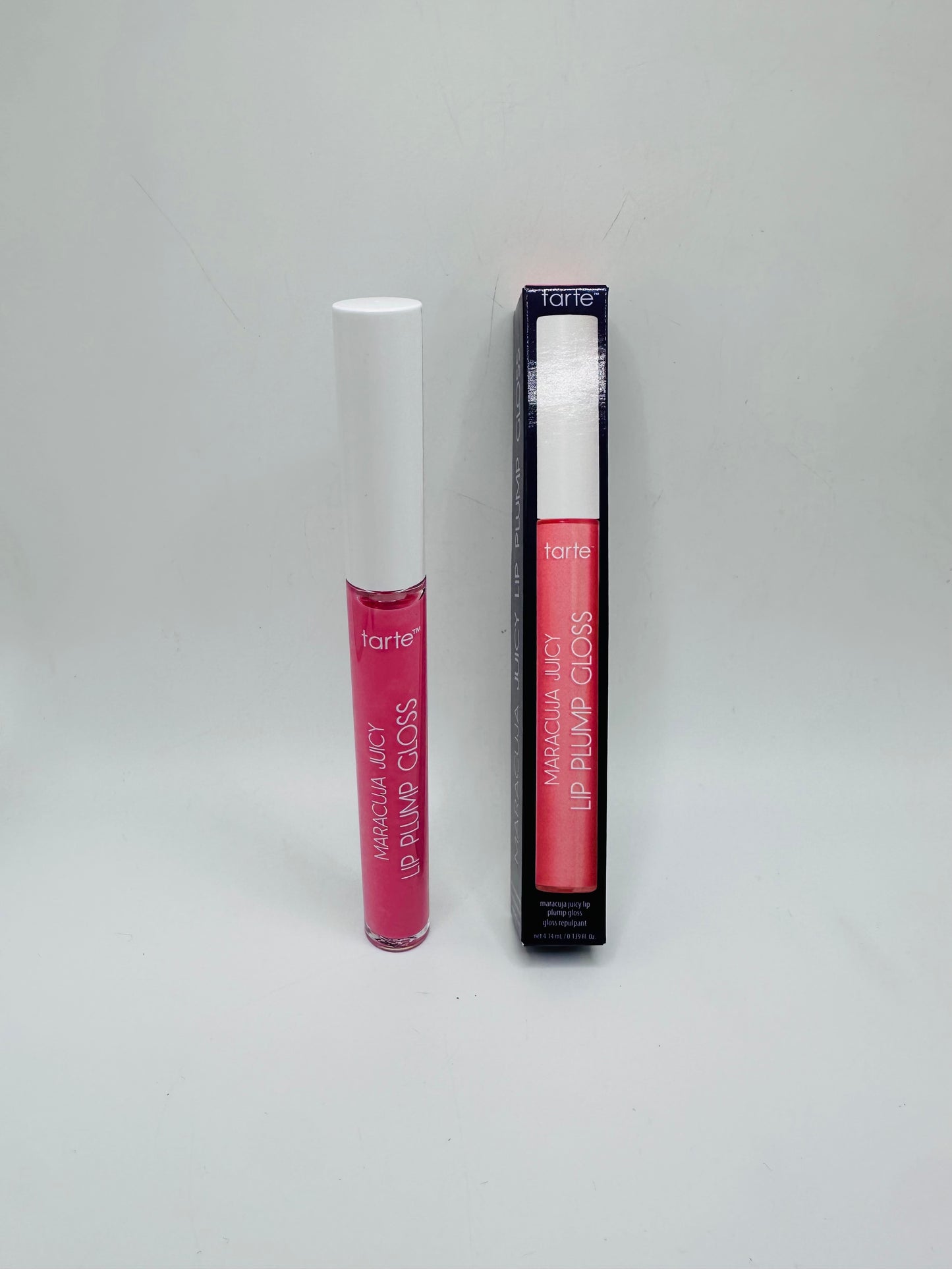 Tarte Maracuja Juicy Lip Plump Gloss shade white peach