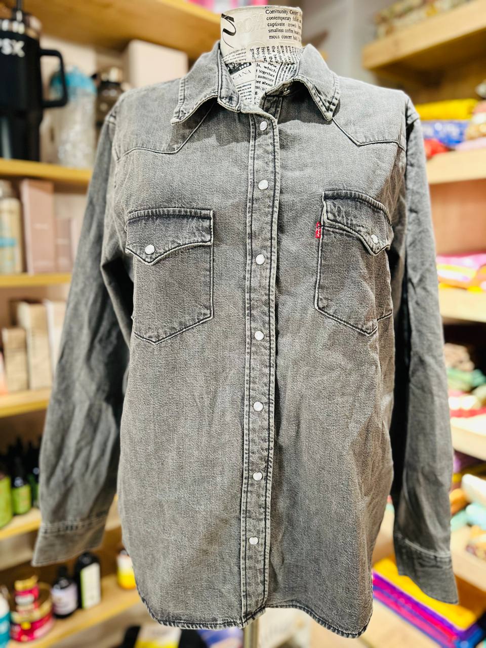 Lives denim blouse
