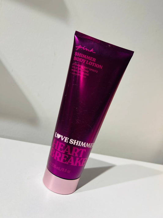 Victoria's Secret PINK Love Shimmer Heartbreaker Shimmer Body Lotion