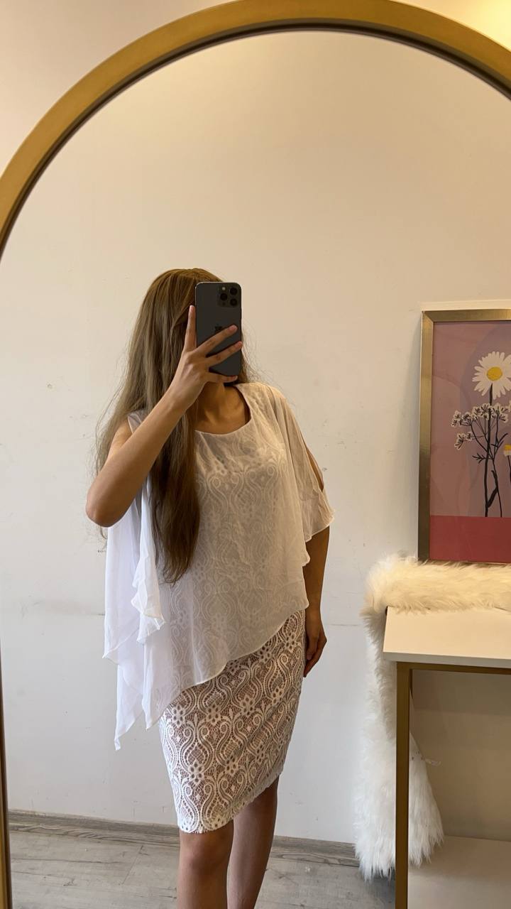 Connected apparel dress