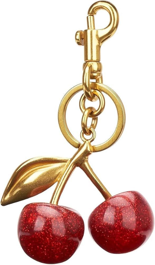 Cherry bag charm