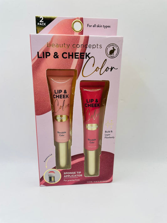 Beauty concepts lip &cheek