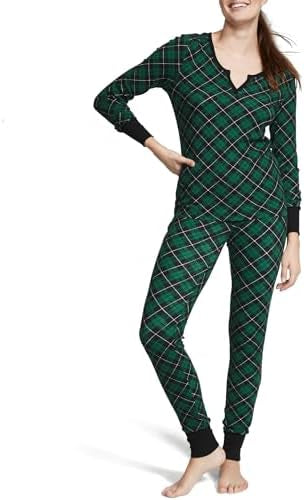 Victoria secret green pajama set