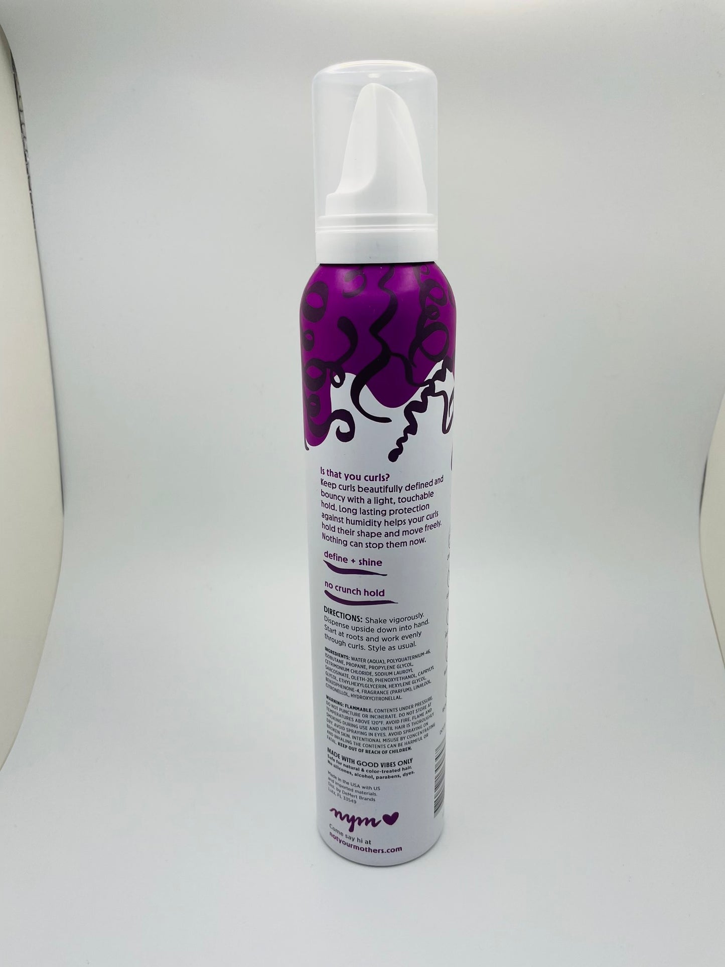 Not your mothers activating  curl talk mousse