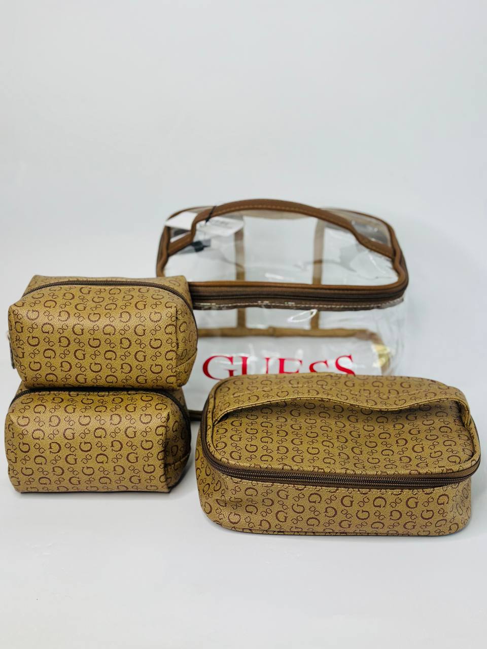 Guess makeup bag set