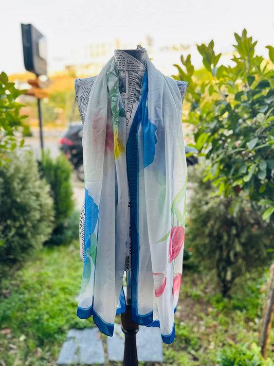 Karl Lagerfeld scarf