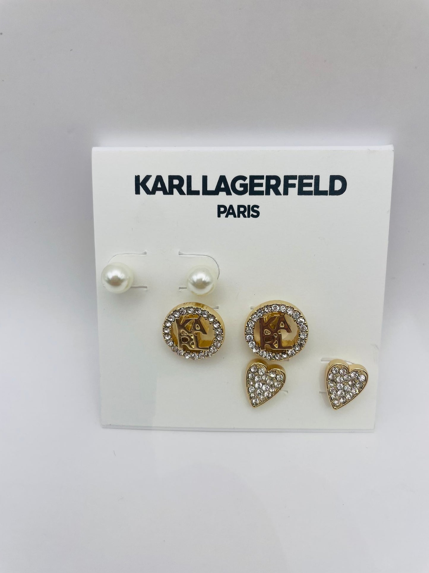 Karl Lagerfeld earring set