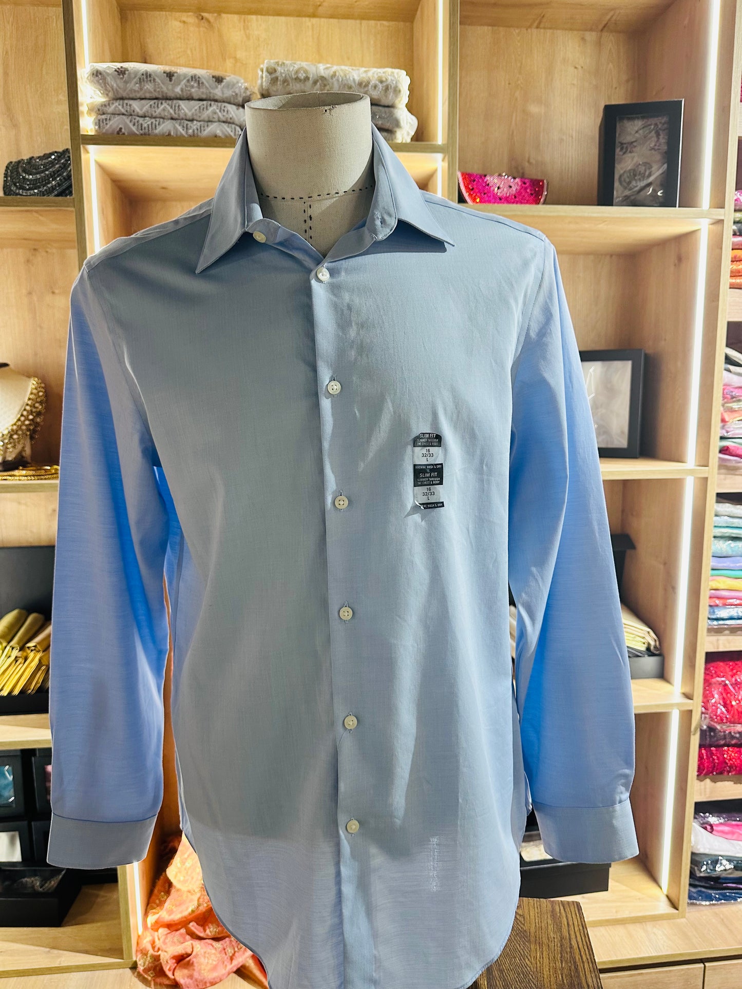 Calvin Klein blouse size (32/33) (large) slim fit