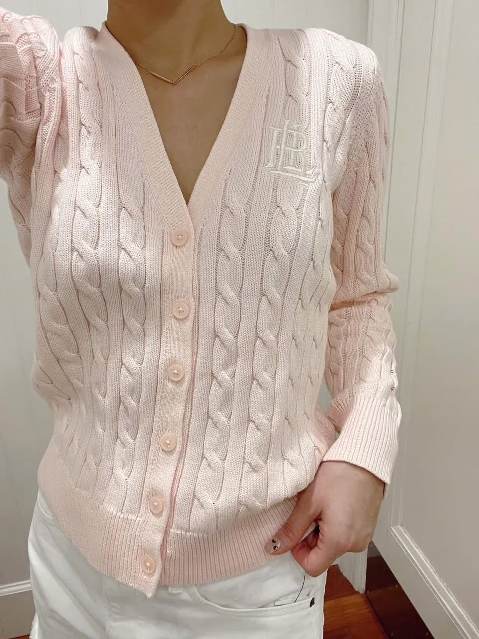Ralph lauren cardigan size medium