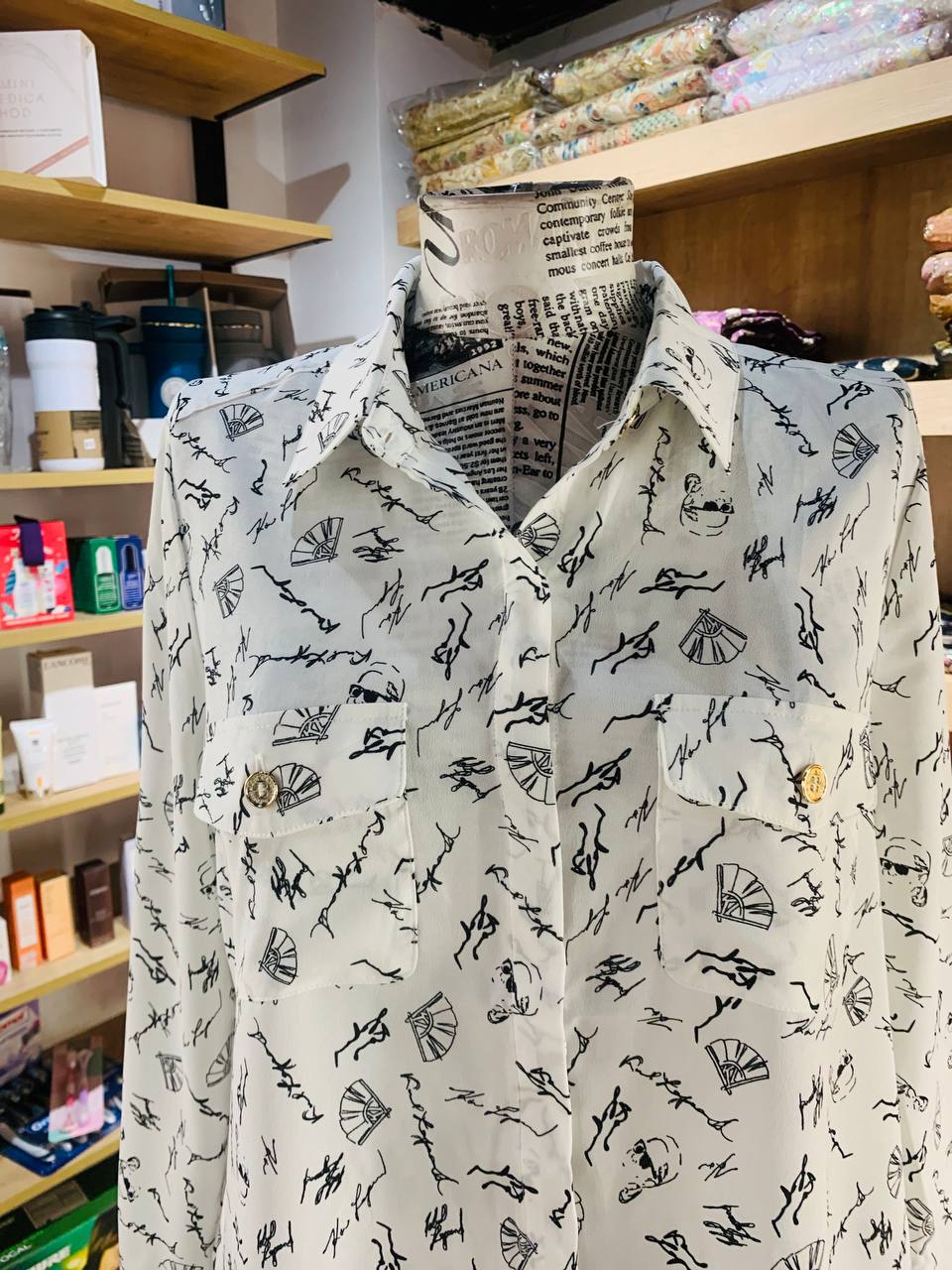 Karl Lagerfeld blouse