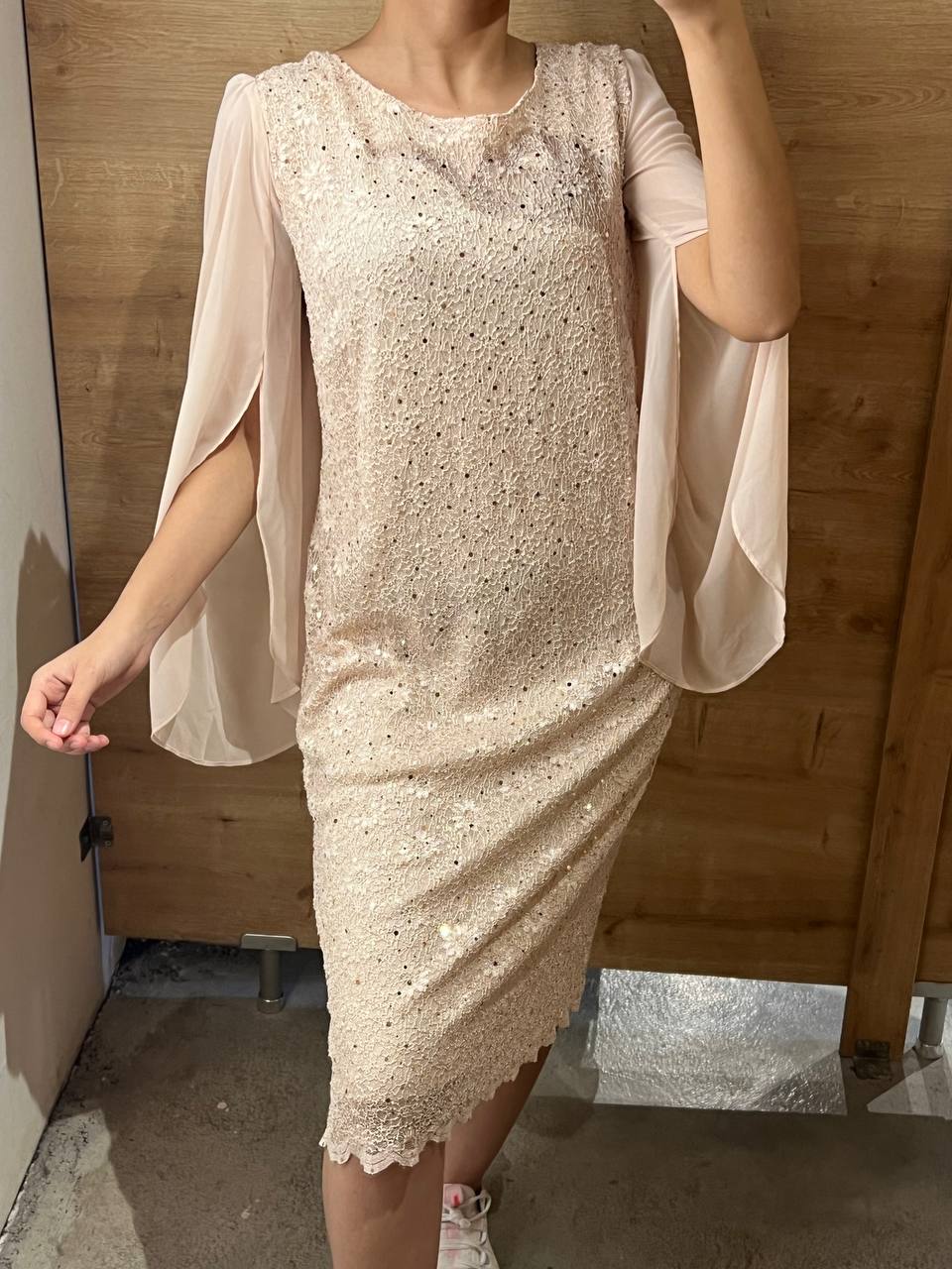 Connected apparel dress