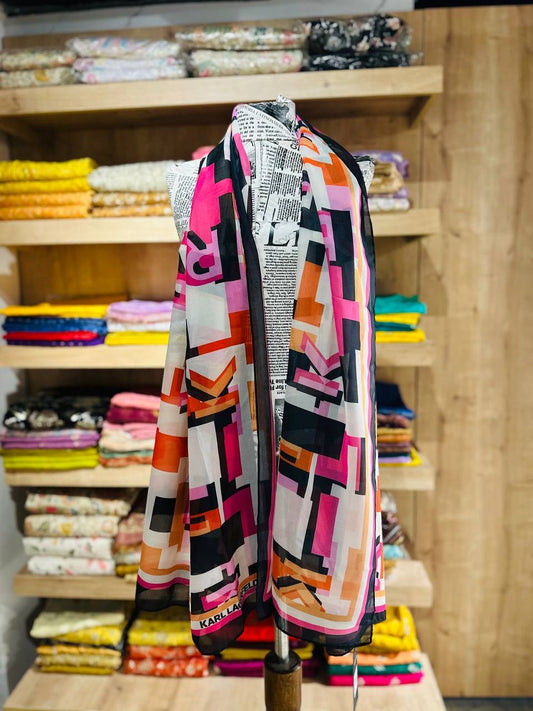 karl lagerfeld scarf