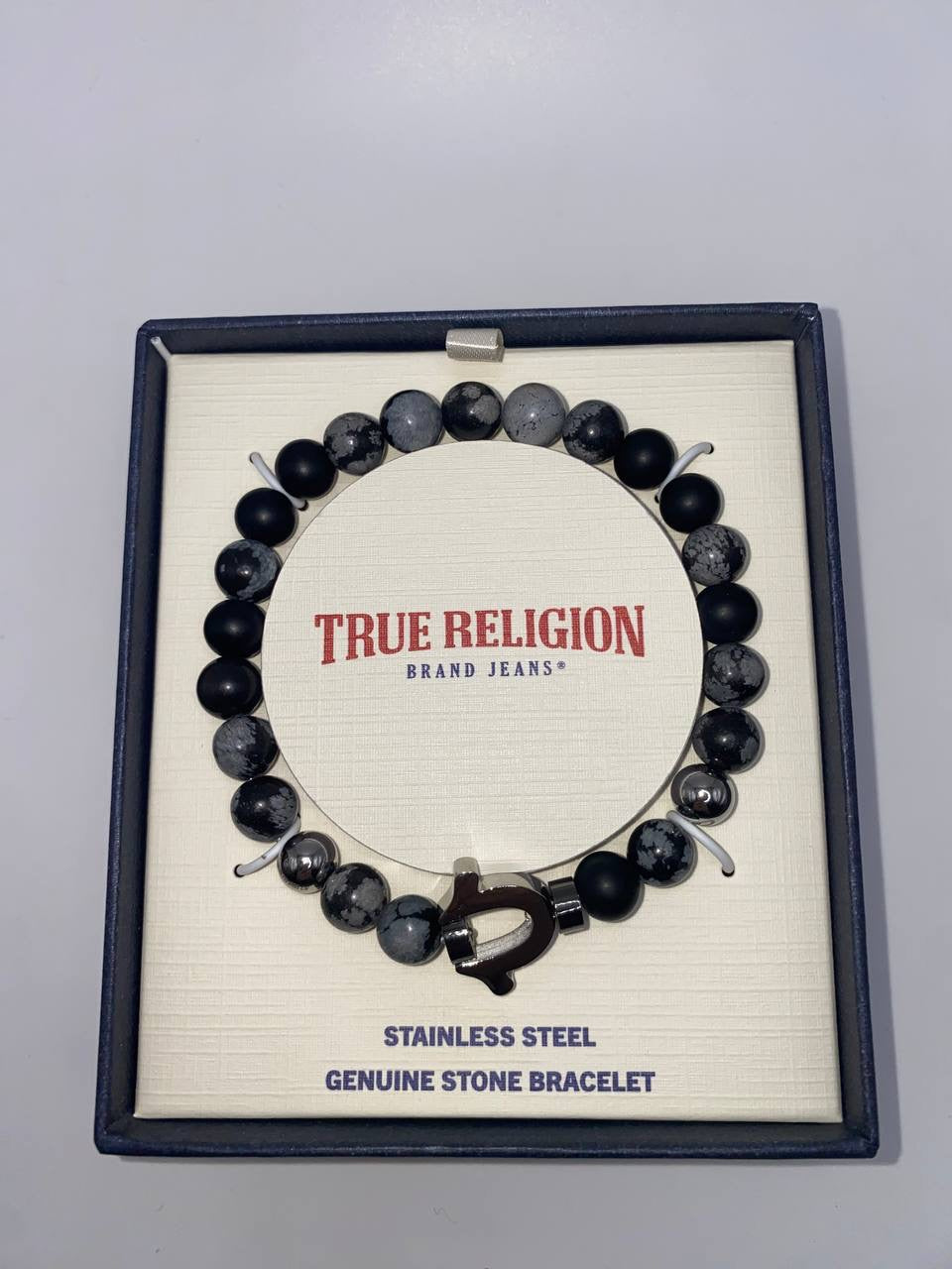 True religion genuine stone bracelet