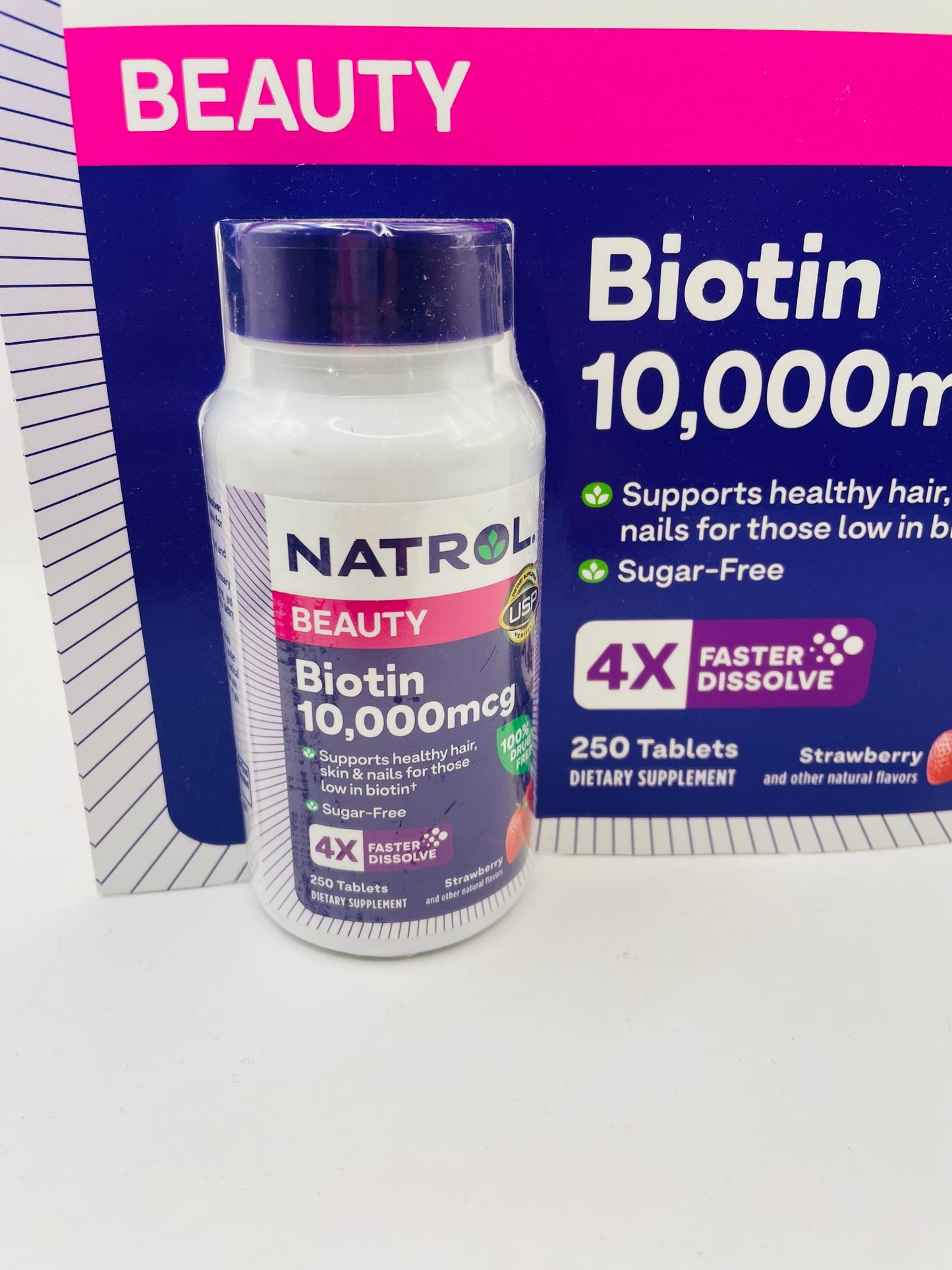 Natrol biotin 10,000 mcg