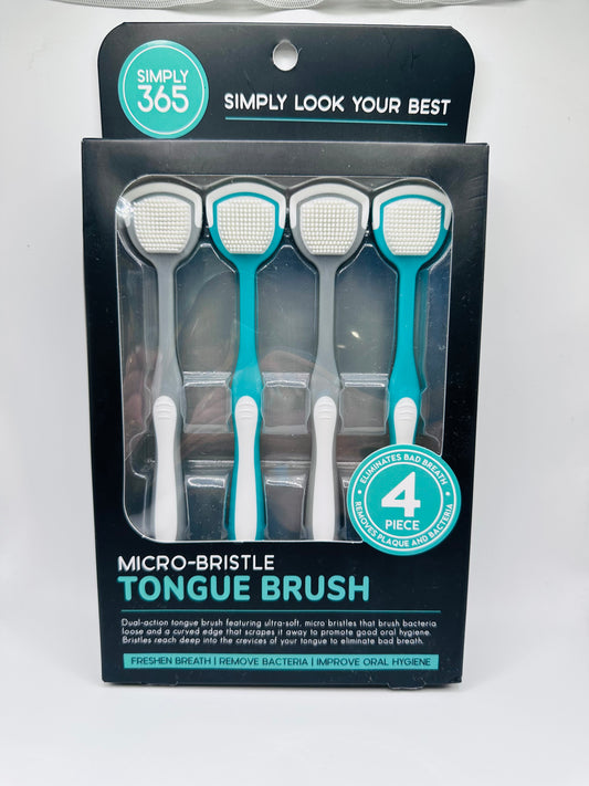 Simply 365 Micro-Bristle Tongue Brushes