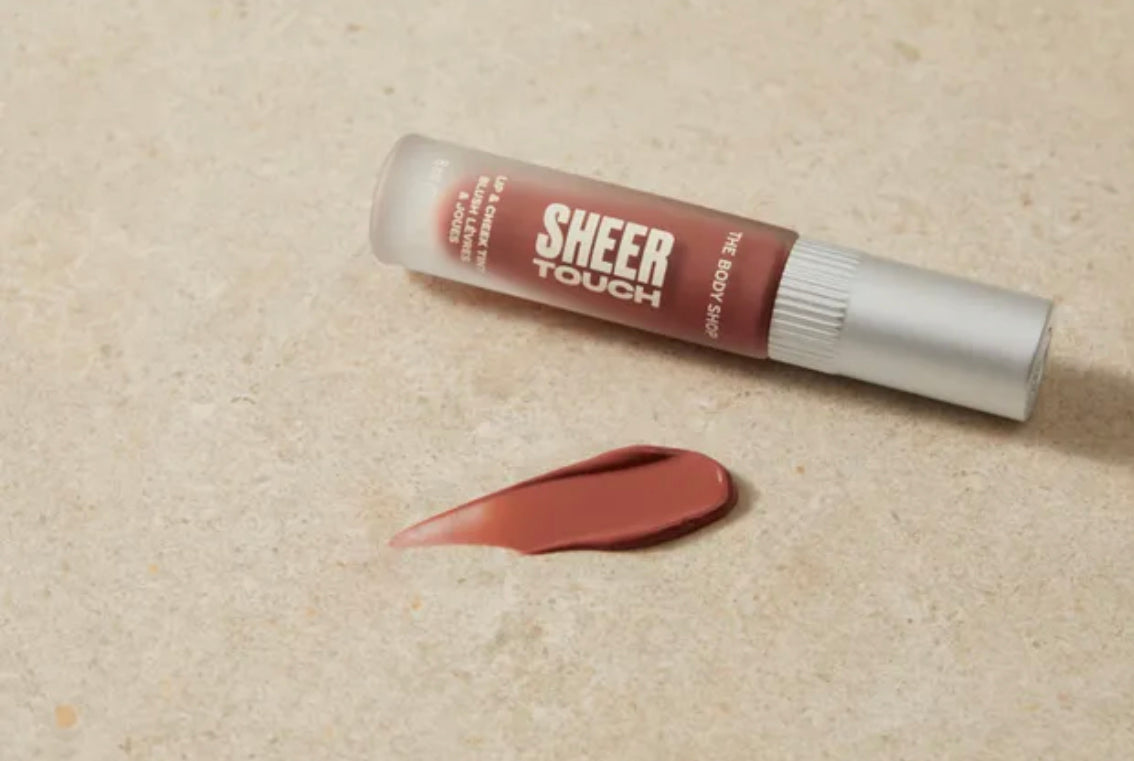 The body shop sheer touch lip & cheek tint