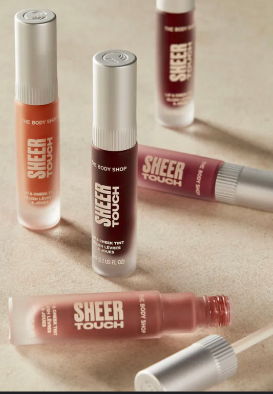 The body shop sheer touch lip & cheek tint